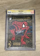Spider-Man #1 CGC 9.8 Gold Signed by STAN LEE, 1990 Torment, Rare Collectible picture
