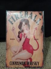 Fireball Metal Sign New SEALED  picture