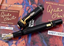 MONTBLANC 1993 Agatha Christie Vermeil 4810 Writers Limited Edition Fountain Pen picture