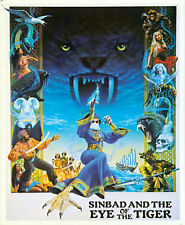1977’s SINBAD & THE EYE OF THE TIGER title art color 8x10 litho picture