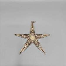 Vintage Gorham Peru Sterling Silver Filigree Star Design Ornament picture