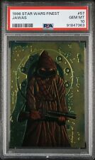 1996 Topps Star Wars Finest #57 Jawas PSA 10 MINT picture