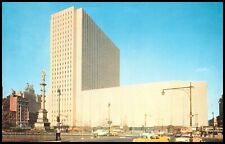 C.1960s New York City NY Colliseum From Street Sowing Classic Cars Postcard 543 picture