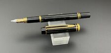 Waterman LeMan 200 Mineral Green Fountain Pen, 18k Broad Nib - New Old Stock picture