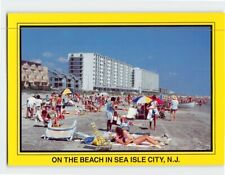Postcard On The Beach In Sea Isle City New Jersey USA picture