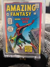 1992 Spider-Man Amazing Fantasy Comics Stan Lee Auto picture