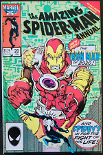 Amazing Spider-Man Annaul #20 1986 1st cover app. of Iron Man 2020 picture