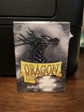 Dragon Shield Sleeves Pack of 60 Japanese Size Card Sleeves SLATE Matte picture