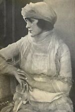 1920 Vintage Magazine Illustration Actress Edith Roberts picture