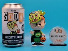Funko Soda Trick or Treat Freddy Common Figure + SPD Soda Kit Pog Protector picture