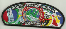 Rare North Florida Council 2015 FOS Black border CSP Echockotee Lodge 200 picture