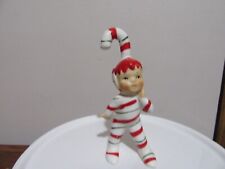 Vintage Lefton Candy Cane Girl/Boy Figurine BeAuTiFuL Condition picture