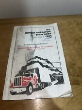 Vtg Kansas City East-Union 76 Truck Stop Trucking Directory Vol. 3 No. 1 1984 picture