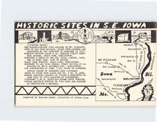 Postcard Historic Sites in South East Iowa USA picture