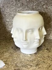 Vintage TMS Vitruvian Fornasetti Perpetual Face Vase See Pics picture