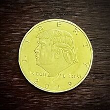 Rare Trump 2019 Gold Challenge Coin 45th President of the United States picture
