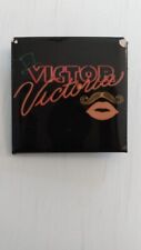 Vintage 1982 Victor Victoria Collectors Pinback Pin Button Mustache & Lips  picture