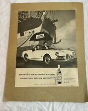Vintage 1959 Alfa Romeo Vintage Magazine Ad picture
