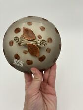 VTG 1978 Fitz & Floyd RARE Spotted Owl Cookie Jar LID ONLY No Jar picture
