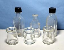Vintage Medicine Bottles & Dosage Glass Lot picture