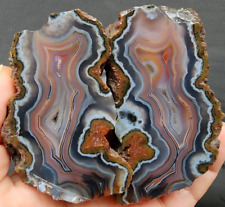 13.15 oz (373 gr) Laguna Agate, 玛瑙, Fortification Agate, めのう, Collectible Agate picture