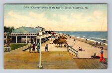 Clearwater FL-Florida, Clearwater Beach, Gulf of Mexico Antique Vintage Postcard picture
