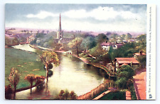 Postcard The Avon Stratford-on-Avon England Great Britain UK Raphael Tuck picture