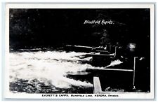 1952 Everett's Camps Blindfold Lake Kenora Ontario Canada RPPC Photo Postcard picture