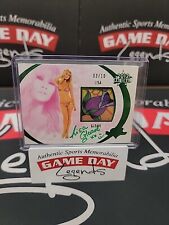 LISA GLEAVE 2012 NATIONAL BENCHWARMER SWATCH AUTO /10 picture