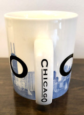Starbucks Barista Coffee Mug CHICAGO City Skyline Series One Vintage 2002 picture