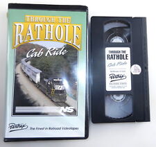 Train RR VHS Tape Video THROUGH THE RATHOLE CAB RIDE Norfolk Southern  #252  T18 picture