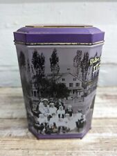 Hershey Tin 1996 Building a Legacy Milton Hershey’s Advertising Purple Tin picture