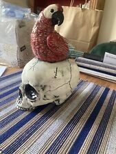 Parley Parrot Haven Cove Customs Tiki Mug With Skull picture