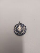 Community Fund 1923 Vintage Antique Pin Badge Button Cleveland Novelty OH 1920s picture