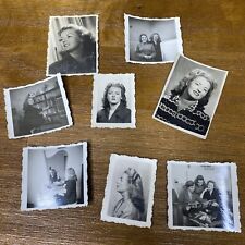 1950s Blonde Woman Photos Lima Peru Lot 8 Black White Photographs picture