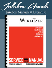 Wurlitzer Models Atlanta, Carillon, Lyric, Tarock, Hideaway 1970 Service Manual picture