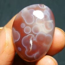 HOT14.4g Natural Colorful RARE Polished  Philippine red agate Crystal 239A+ picture