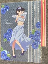 Rent-a-Girlfriend Ruka Sarashina Party Dress A3 Clear Poster Anime Art picture