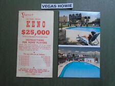 VEGAS HOWIE 1 Stardust Keno Guide Desert Rose Motel Photo Postcard Nevada Early picture