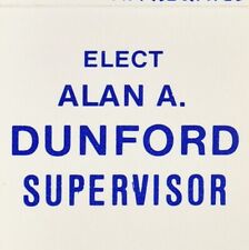 1980s Alan A Dunford Supervisor Max Meadows Wythe County Virginia Election Vote picture