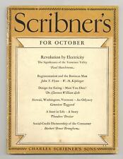 Scribner's Magazine Oct 1934 Vol. 96 #4 GD 2.0 Low Grade picture