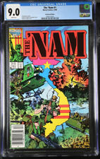 The 'Nam #1 (Newsstand Edition) ***CGC GRADE 9.0 VF/NM***WHITE PAGES*** picture