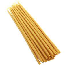 1750g (about 100 pcs.) Candles 100% Beeswax L 32cm handmade Greece 36323 picture