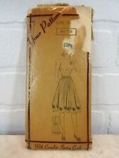 ANTIQUE SEWING PATTERN 1930'S 40'S DRESS WOMEN'S 'YOUR PATTERN' SIZE 16 picture