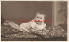 England, Hampshire Count, Morecambe, RPPC, W Hormer Studio Shot Baby on Blanket picture