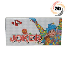 24x Packs Joker Rolling Papers 1 1/2 | 24 Papers Each | + 2 Free Rolling Tubes picture