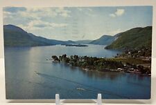 Postcard New York NY Sabbath Day Point House on Lake George Black Mountain 1963 picture