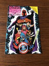 Marvel Age #129 Adam Hughes Cover, George Perez Flipbook VF+ & Poster Intact picture