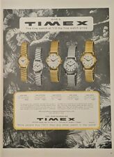 1955 Timex Wrist Watch Print Ad. Petite, Sportster, Mercury & Marlin Options  picture