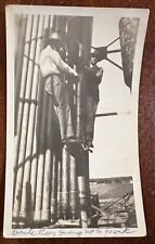VTG c.1930s Snapshot Photo Oil Roughnecks Derrickhand Healdton Field Oklahoma OK picture